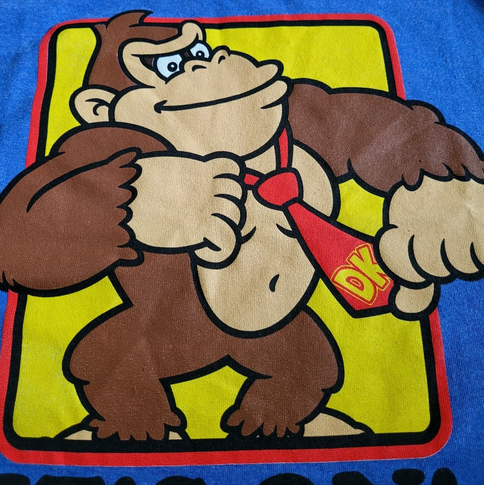 Nintendo🎮 Donkey Kong🦍 "It's On" Graphic Tee👕 - NWOT - Picture 6 of 14
